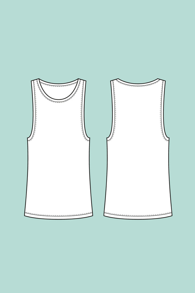 Sewing Pattern. How To Sew a Tank Top. Sewing Tutorial. PDF Pattern. How To Make Mens Tank Top. Tank Top From Scratch. Mens Tank Top Fashion. Tank Top For Men DIY Pattern.  Video Tutorial. Mens Tank Top with Video Tutorial.