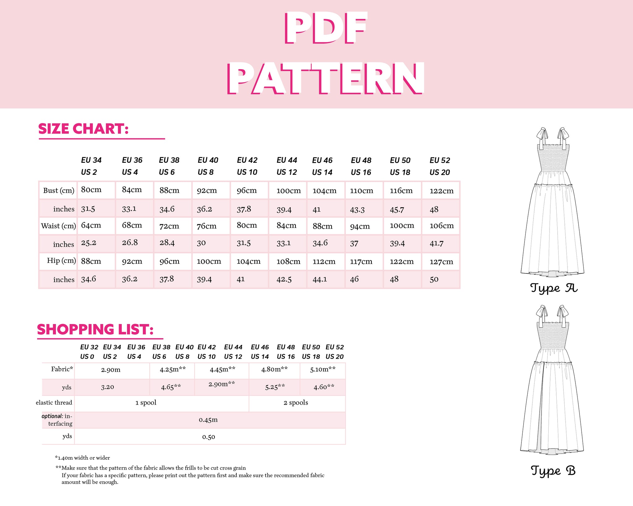 Camille Smocked Dress Sewing Pattern – Studio Rosado